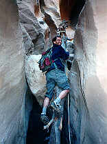 [Log I threw into Bull Valley Gorge        Neg#?-2/96]