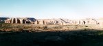 [Sunset at Cathedral Valley        Neg#16-5/96]